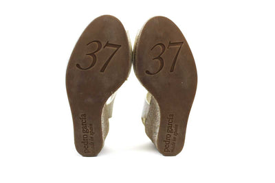 Pedro Garcia Shoes Small | US 7 I IT 37 White Leather Wedges