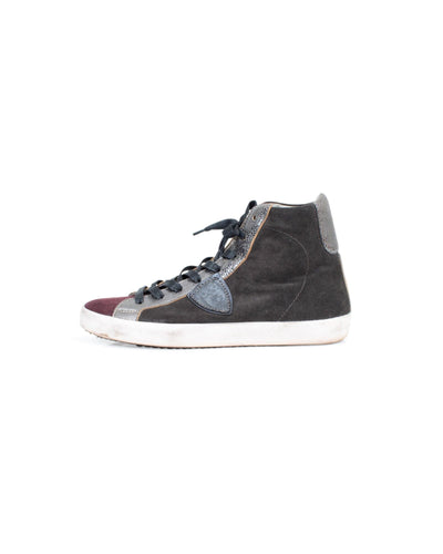 Philippe Model Shoes Small | US 8 Suede High Top Sneakers