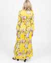 Pink Memories Clothing XS Yellow Floral Maxi Dress