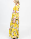 Pink Memories Clothing XS Yellow Floral Maxi Dress