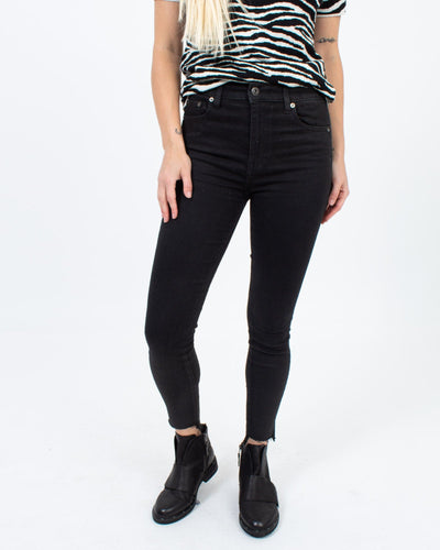 Pistola Clothing Small | US 26 Black Skinny jeans