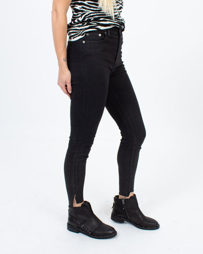 Pistola Clothing Small | US 26 Black Skinny jeans