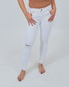 Pistola Clothing Small | US 26 White Distressed Jeans