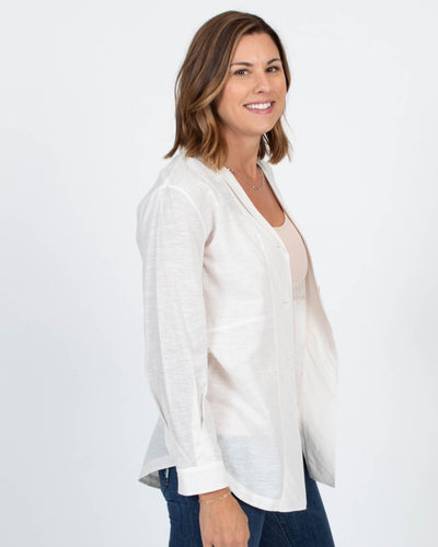 POETRY Clothing XS | US 2 Sheer Button Down Blouse