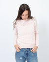 Point Sur Clothing Small Pink Open Knit Sweater
