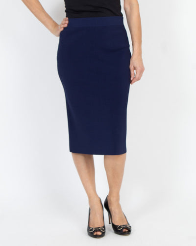 Polo Ralph Lauren Clothing Small Blue Pencil Skirt