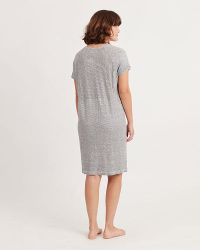 Pomandère Clothing Medium | US 6 I IT 42 Striped Casual Dress