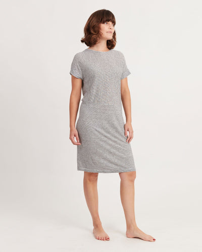 Pomandère Clothing Medium | US 6 I IT 42 Striped Casual Dress