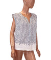 Pomandère Clothing Small | US 4 | IT 40 Printed Sleeveless Top