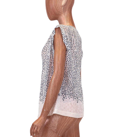 Pomandère Clothing Small | US 4 | IT 40 Printed Sleeveless Top