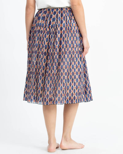 Pomandère Clothing XS | US 2 Printed A-Line Skirt