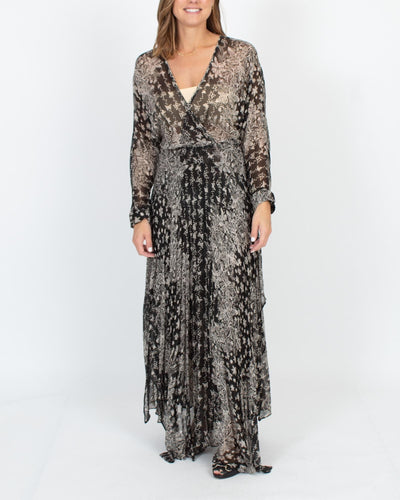 Poupette St Barth Clothing Small Printed Maxi Dress