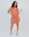 Poupette St Barth Clothing Small Printed Short Sleeve Dress