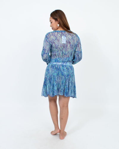 Poupette St Barth Clothing Small Printed Silk Dress