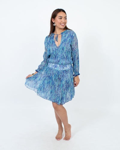 Poupette St Barth Clothing Small Printed Silk Dress