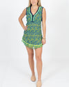 Poupette St Barth Clothing Small Silk Fringe Trim Mini Dress