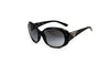 Prada Accessories One Size Oval Oversized Gradient Sunglasses