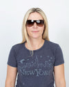 Prada Accessories One Size Prada Amber and Tortoise Shield Sunglasses