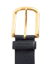 Prada Accessories One Size | US 32 Black Leather Belt