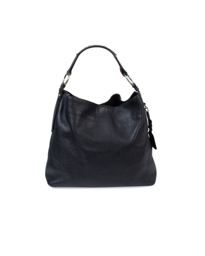 Prada Bags One Size Black Leather Shoulder Bag