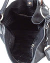 Prada Bags One Size Black Leather Shoulder Bag