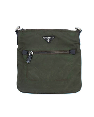 Prada Bags One Size Prada Tessuto Nylon Messenger Bag in Army Green