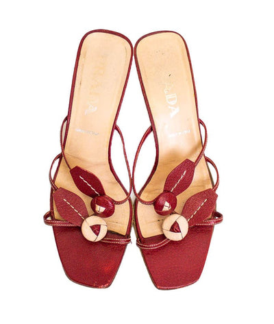 Prada Shoes Medium | US 8.5 I EU 38.5 Square Toe Low Heel Mules