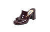 Prada Shoes Medium | US 8.5 I IT 38.5 Patent Block Heel Mules
