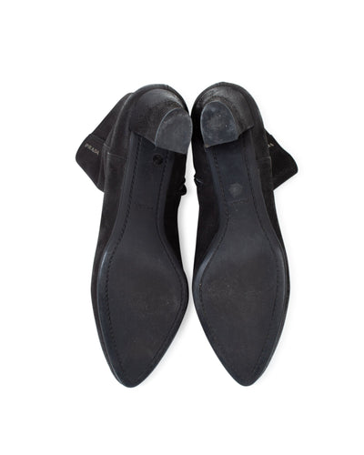Prada Shoes Medium | US 8 Black Pointed Toe Ankle Boots