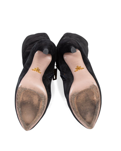 Prada Shoes Small | US 6.5 Black "Calzature Donna" Boots