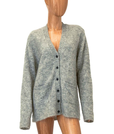 Pure Cashmere NYC Clothing Medium Mohair Classic Cardigan