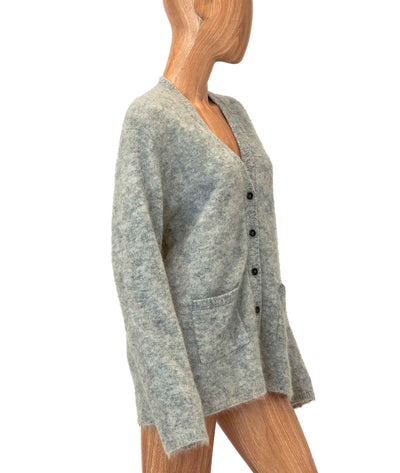 Pure Cashmere NYC Clothing Medium Mohair Classic Cardigan