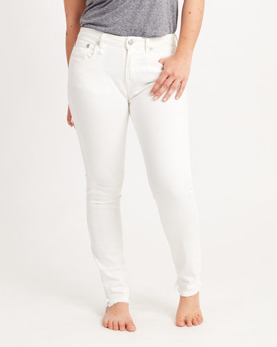 R13 Clothing Medium | US 28 Alison Crop Skinny Jeans in Garret White