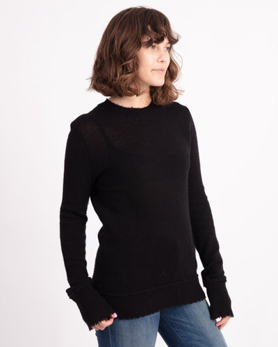 R13 Clothing Small Black Cashmere Pullover Sweater