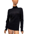 R13 Clothing XS Lightweight Cashmere Top with Fray Hem Sweater