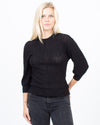 Rachel Comey Clothing Small 3/4 Sleeve Crewneck Sweater