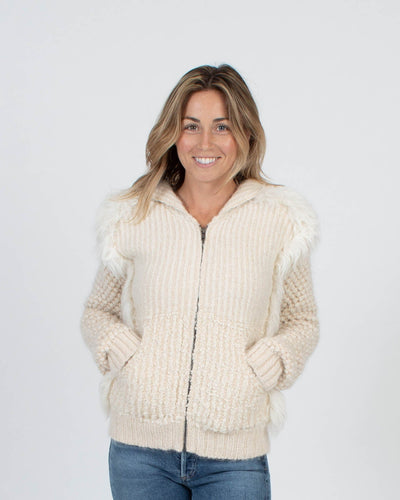 Rachel Comey Clothing Small Sweater Zip Up Cardigan