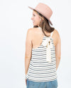 Rag & Bone Accessories Large Pink Packable Straw Fedora