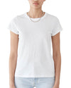 Rag & Bone Clothing Large White Slub Tee