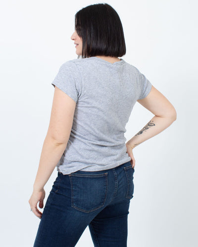 Rag & Bone Clothing Medium Plain Grey Tee