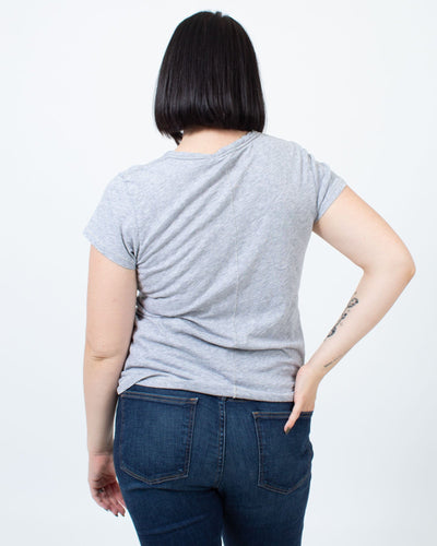 Rag & Bone Clothing Medium Plain Grey Tee