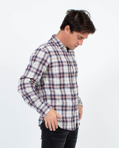 Rag & Bone Clothing Small Plaid Casual Button Down