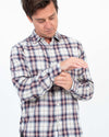 Rag & Bone Clothing Small Plaid Casual Button Down