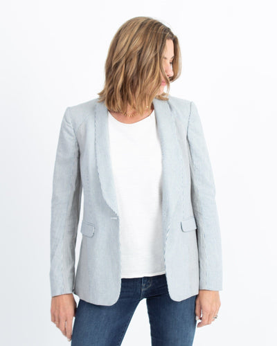Rag & Bone Clothing Small | US 4 Striped Casual Blazer