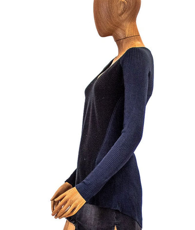 Rag & Bone Clothing XS Asymmetrical Long Sleeve Tee