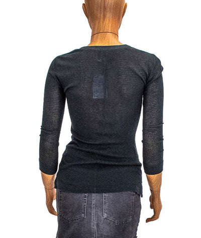 Rag & Bone Clothing XS Long Sleeve Waffle Henley