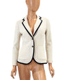 Rag & Bone Clothing XS Navy Trim Blazer