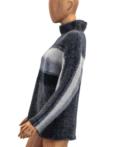 Rag & Bone Clothing XS Stripe Knit Turtleneck Sweater