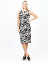 Rag & Bone Clothing XS | US 2 Sleeveless Printed Dress with Asymmetrical Hem