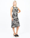 Rag & Bone Clothing XS | US 2 Sleeveless Printed Dress with Asymmetrical Hem